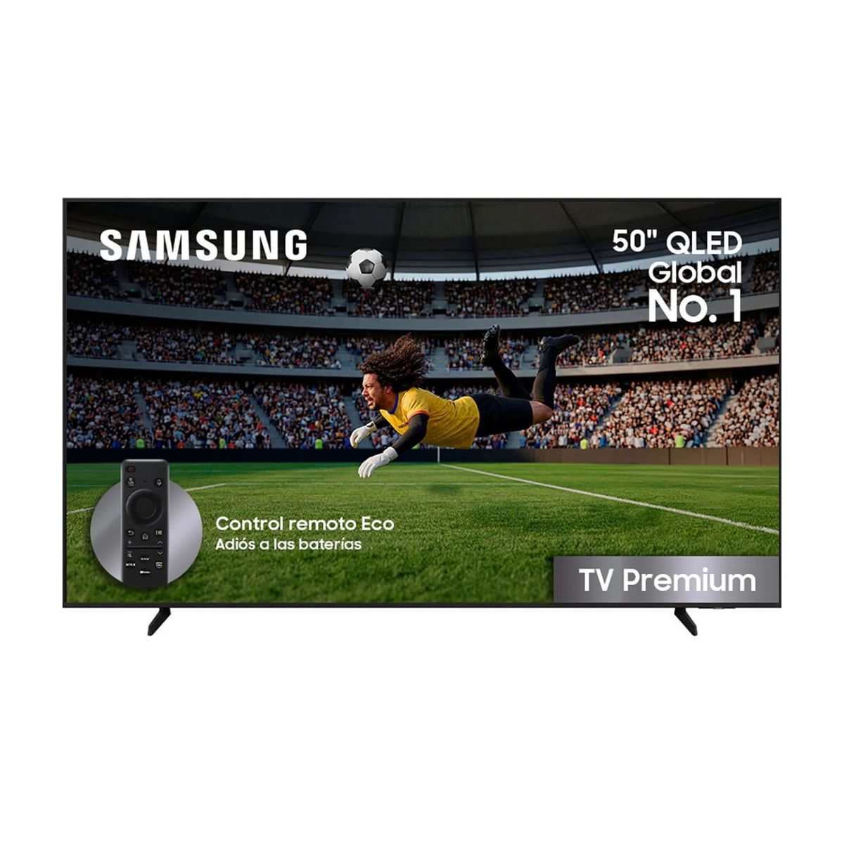 SAMSUNG - Televisor SAMSUNG 50 50Q7F 4K UHD QLED Smart TV con IA