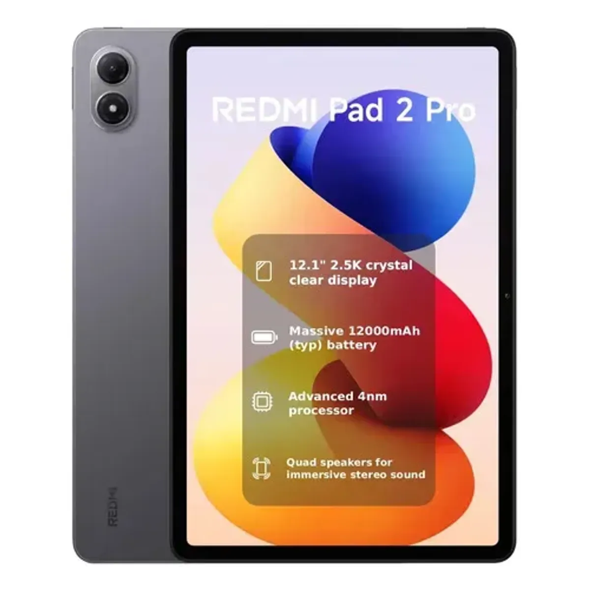 XIAOMI - Xiaomi Redmi Pad 2 Pro 256Gb 8 Ram Gray