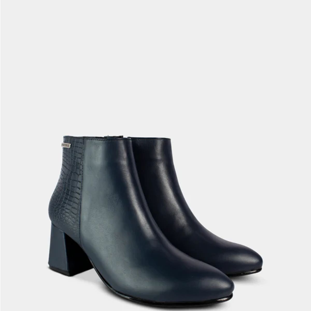 SANTORINI - BOTINES PARA MUJER THAIANA1 CUERO AZUL