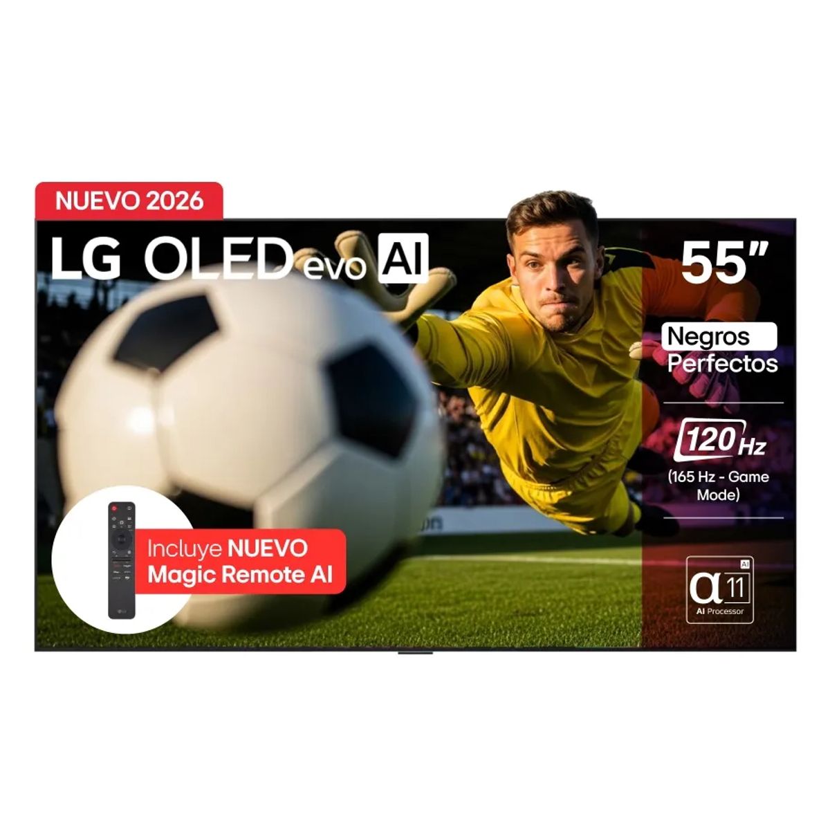 LG - Televisor LG 55 Pulgadas Oled Evo Ia Smart Tv OLED55G6PSA.AWC