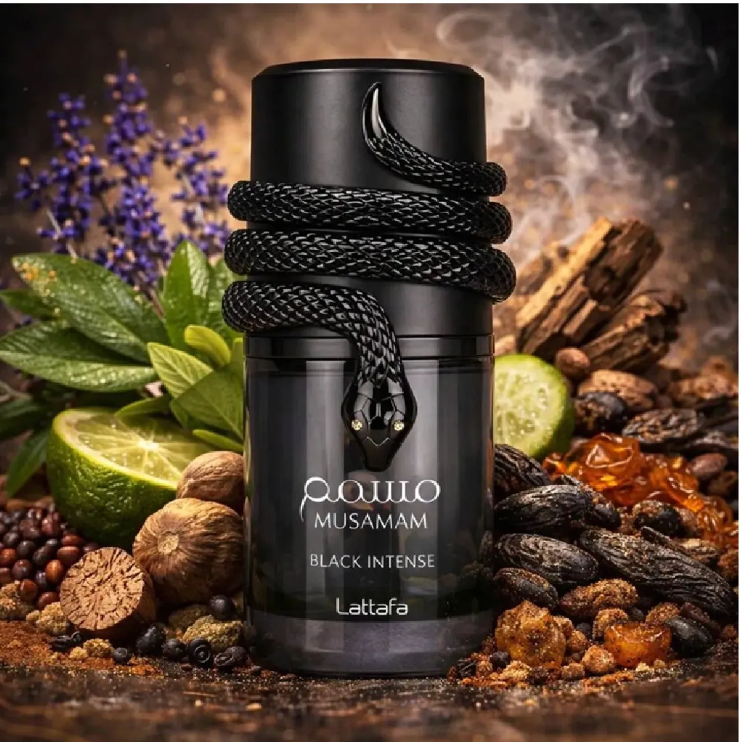Lattafa Musamam Black Intense EDP 100 ml Para Hombre
