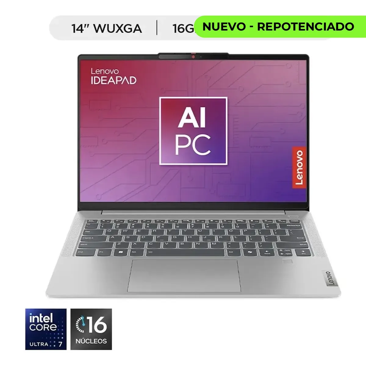Lenovo - Portátil Lenovo Ideapad Slim5 14 Core Ultra7 155h- 16gb 1tb