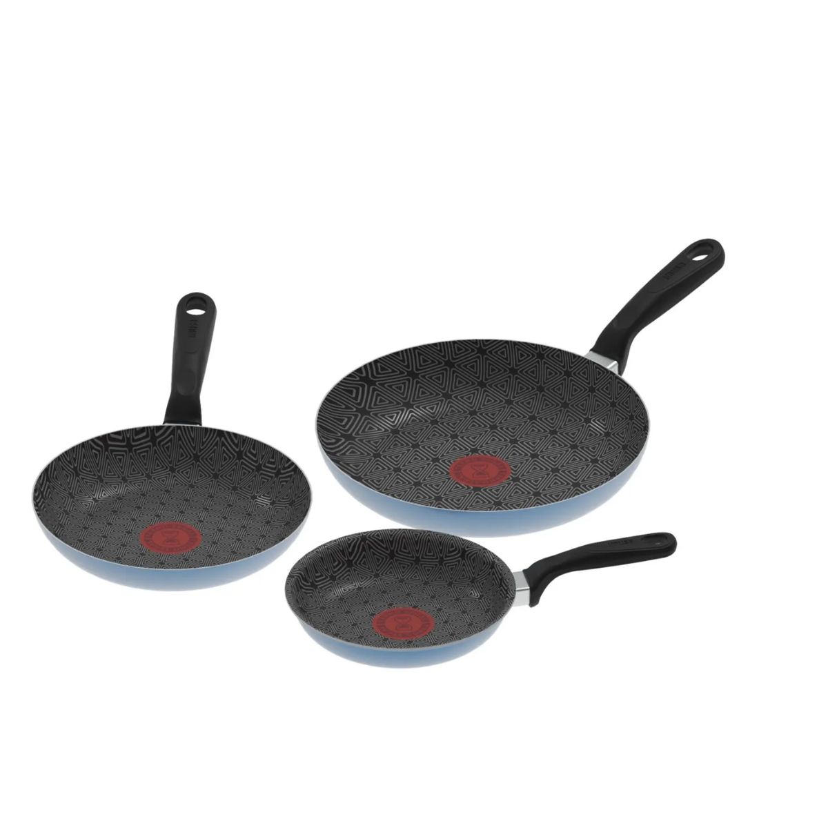 IMUSA - Juego x3 Sartenes IMUSA 16-20-24cm Antiadherente