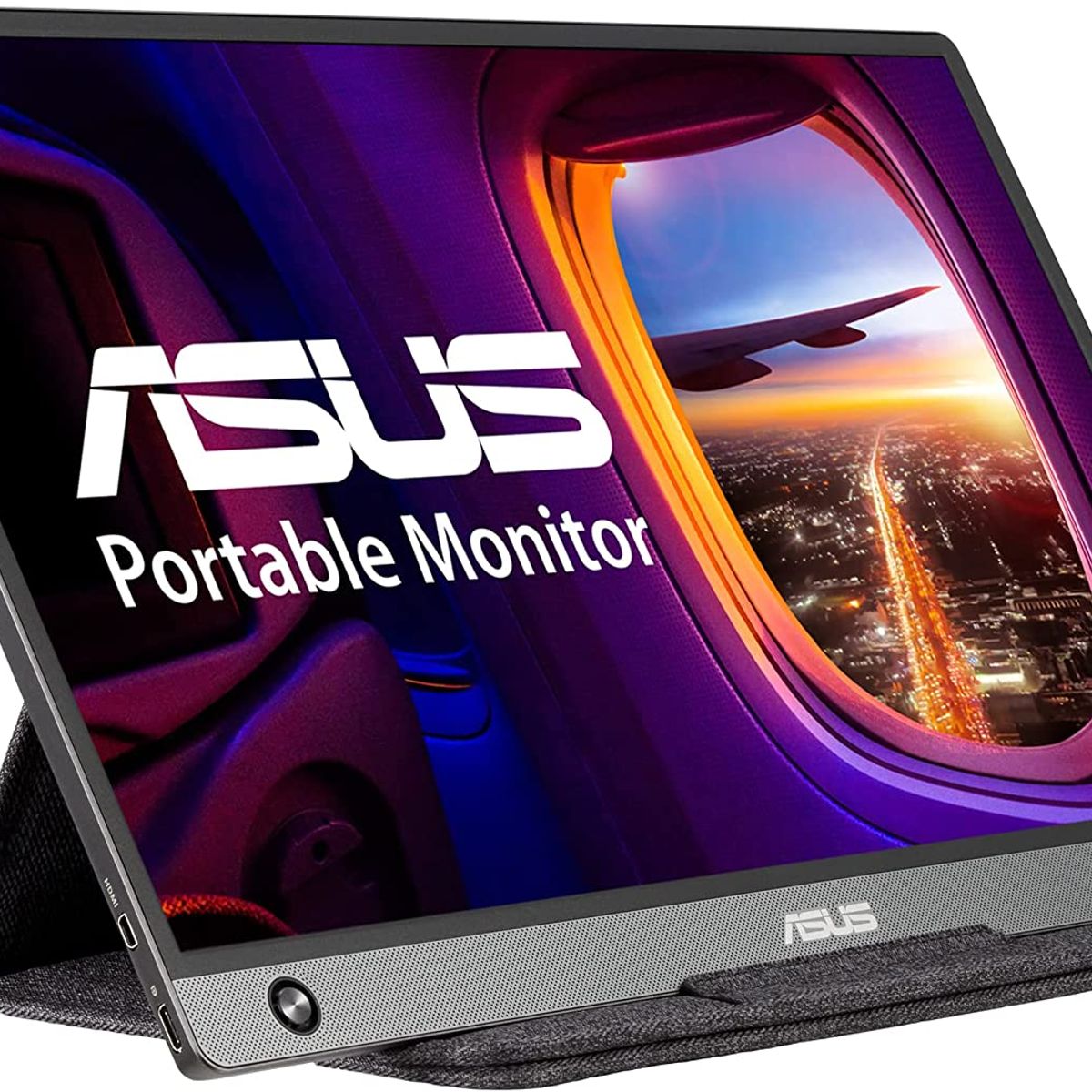 ASUS - Monitor Portatil Asus Mb16ah Full Hd Mac Xbox Ps4 Windows