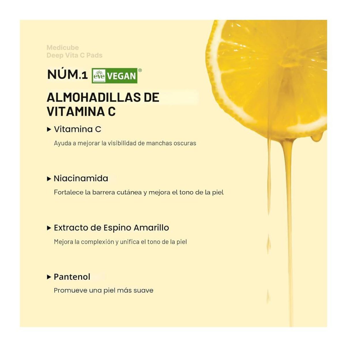 MEDICUBE - Medicube Deep Vita C Toner Pads 70 Almohadillas Vitamina C