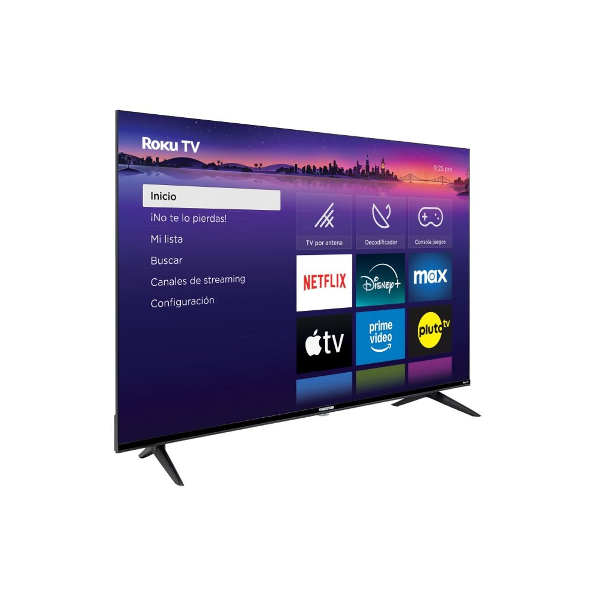 CHALLENGER - Combo TV 50 CHALLENGER 4K 50KR15 T2 ROKU  + Barra de Sonido  30W - SB30Y