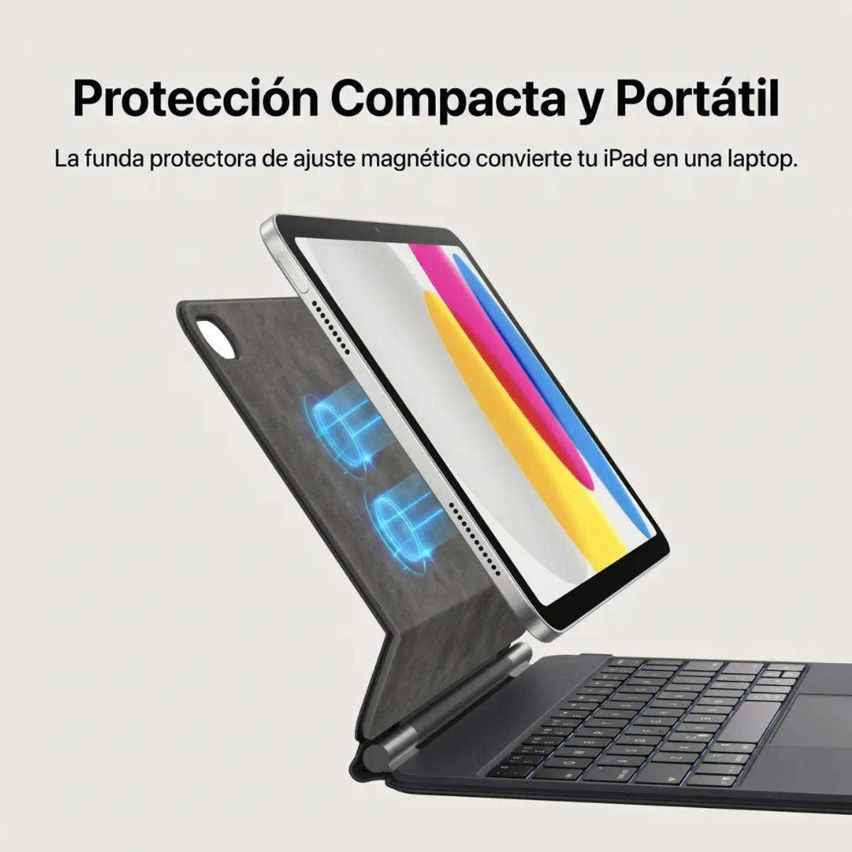 BELKIN - Funda Magnetica Belkin BBZ002TT-V3 iPad de 10,9 10.ª generación  iPad de 11 A16 Teclado