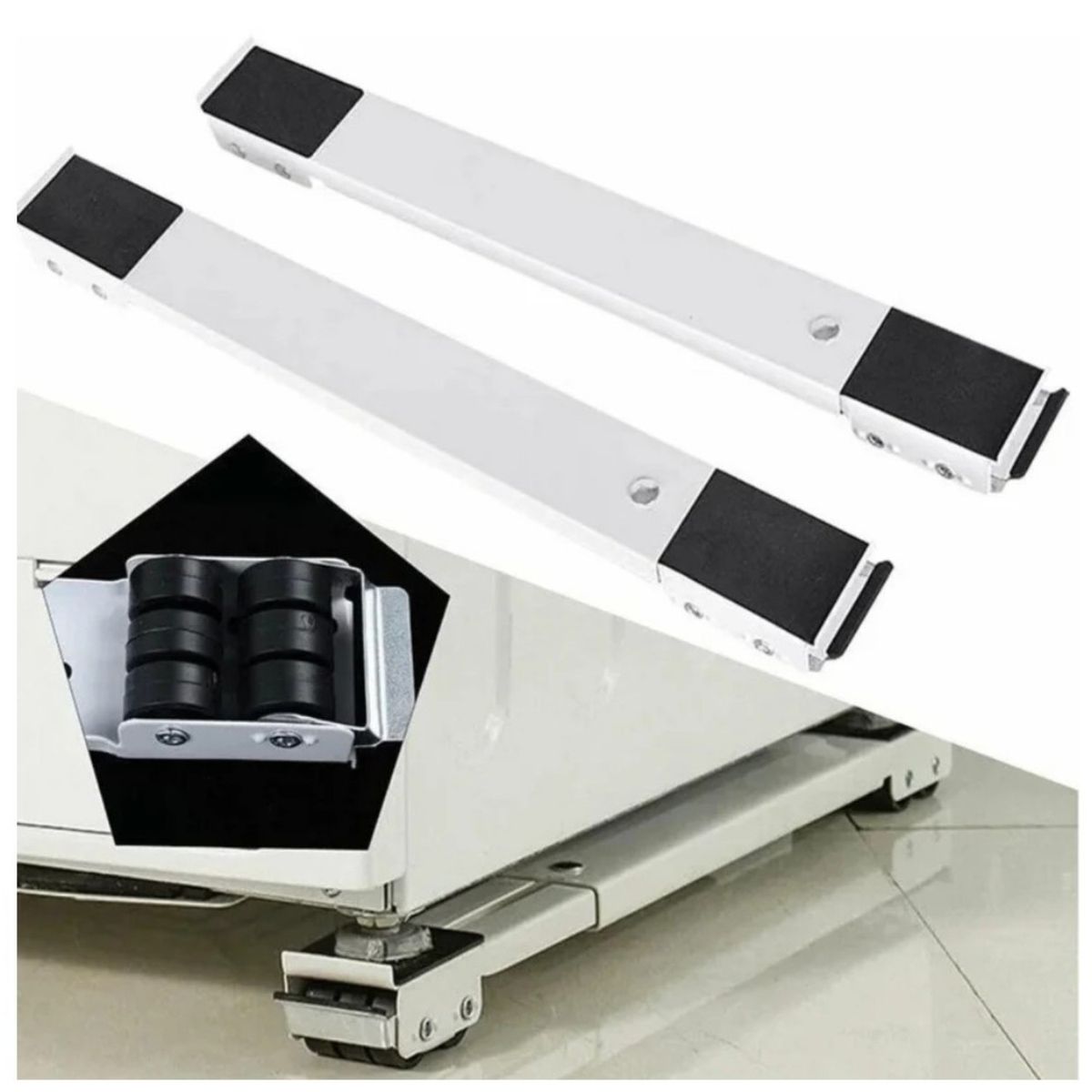 GENERICO - Soporte Movil Ajustable Para Mover Electrodomesticos