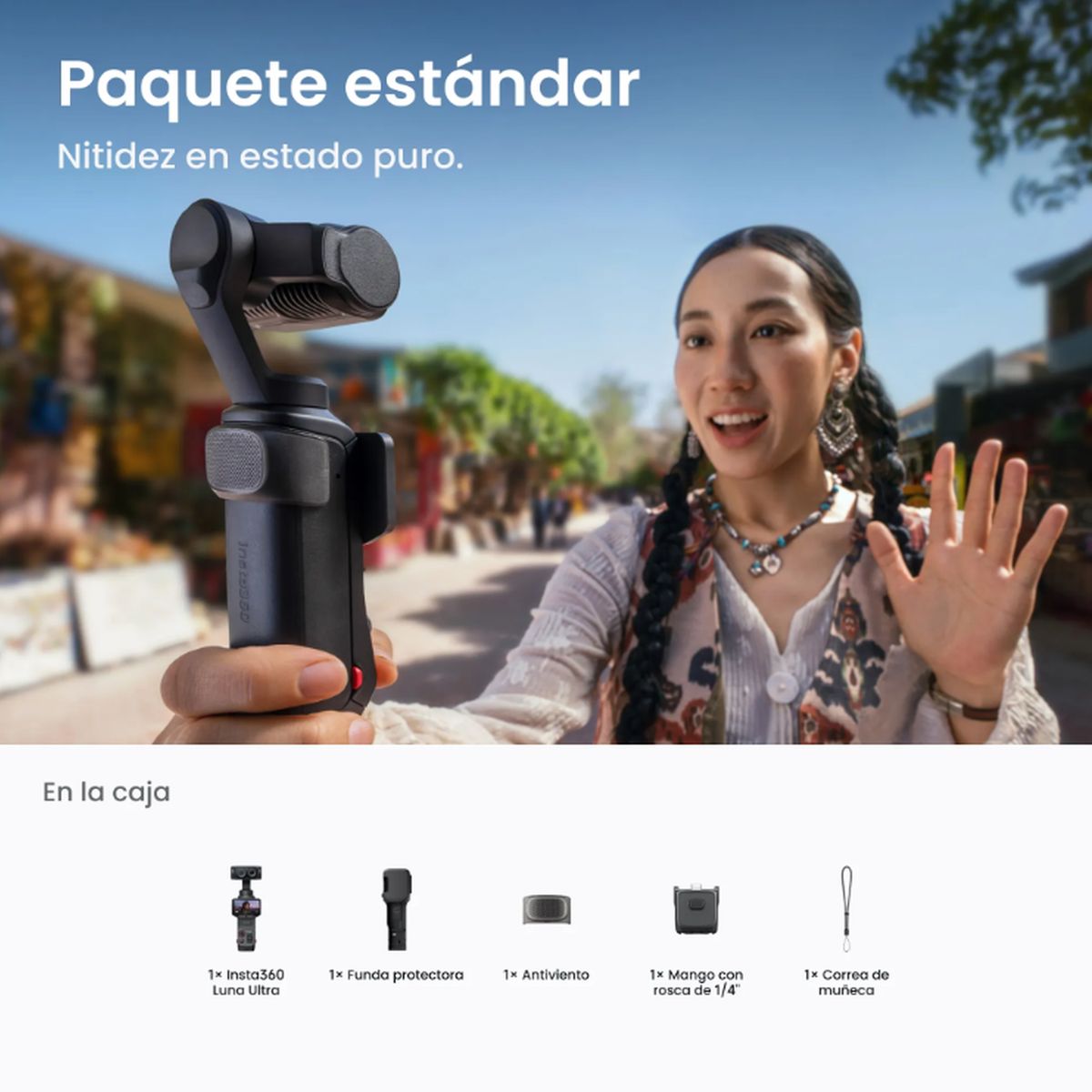 INSTA360 - Camara Insta360 Luna Ultra Combo Standar