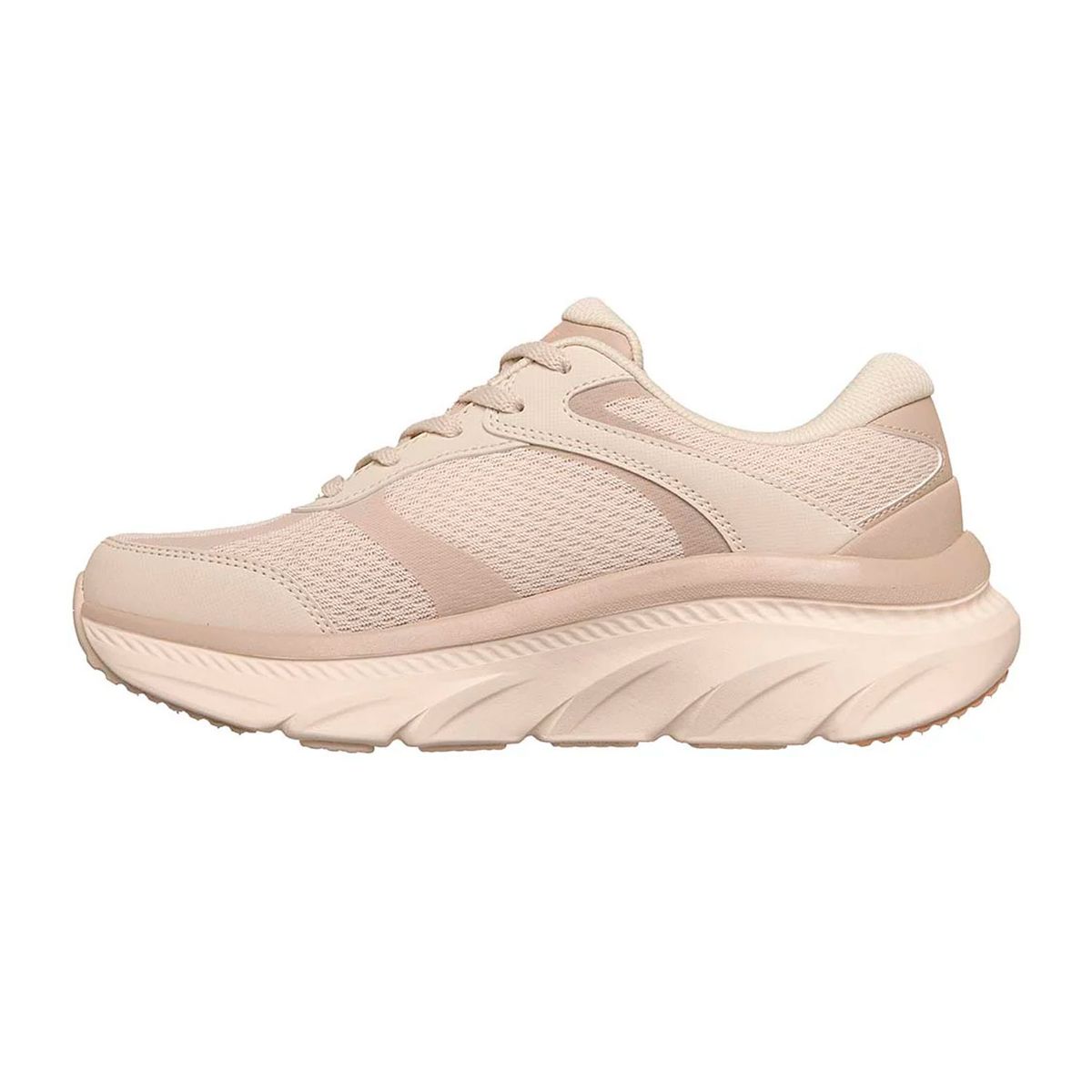 SKECHERS - Tenis Skechers Mujer Bajo Beige D`Lux Walker 3.0 Truemotio