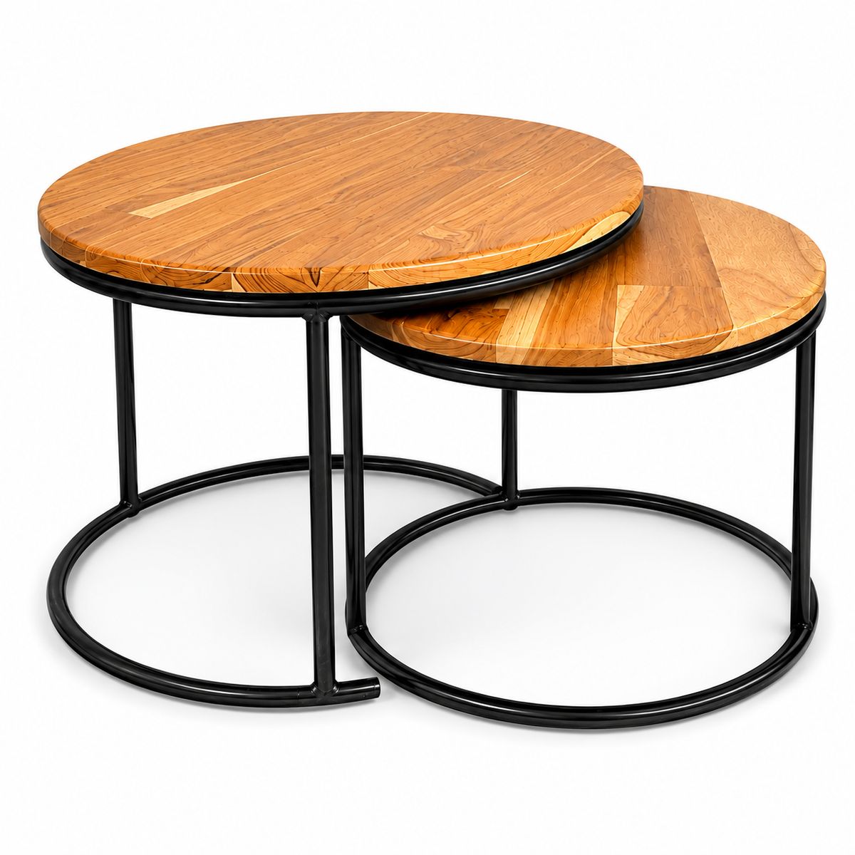 G HOME - Mesa de Centro Nido x 2 Japandi Madera