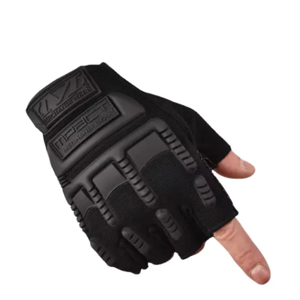 GENERAL - Guantes Tácticos Medio Dedo Antideslizantes Multideporte Talla L