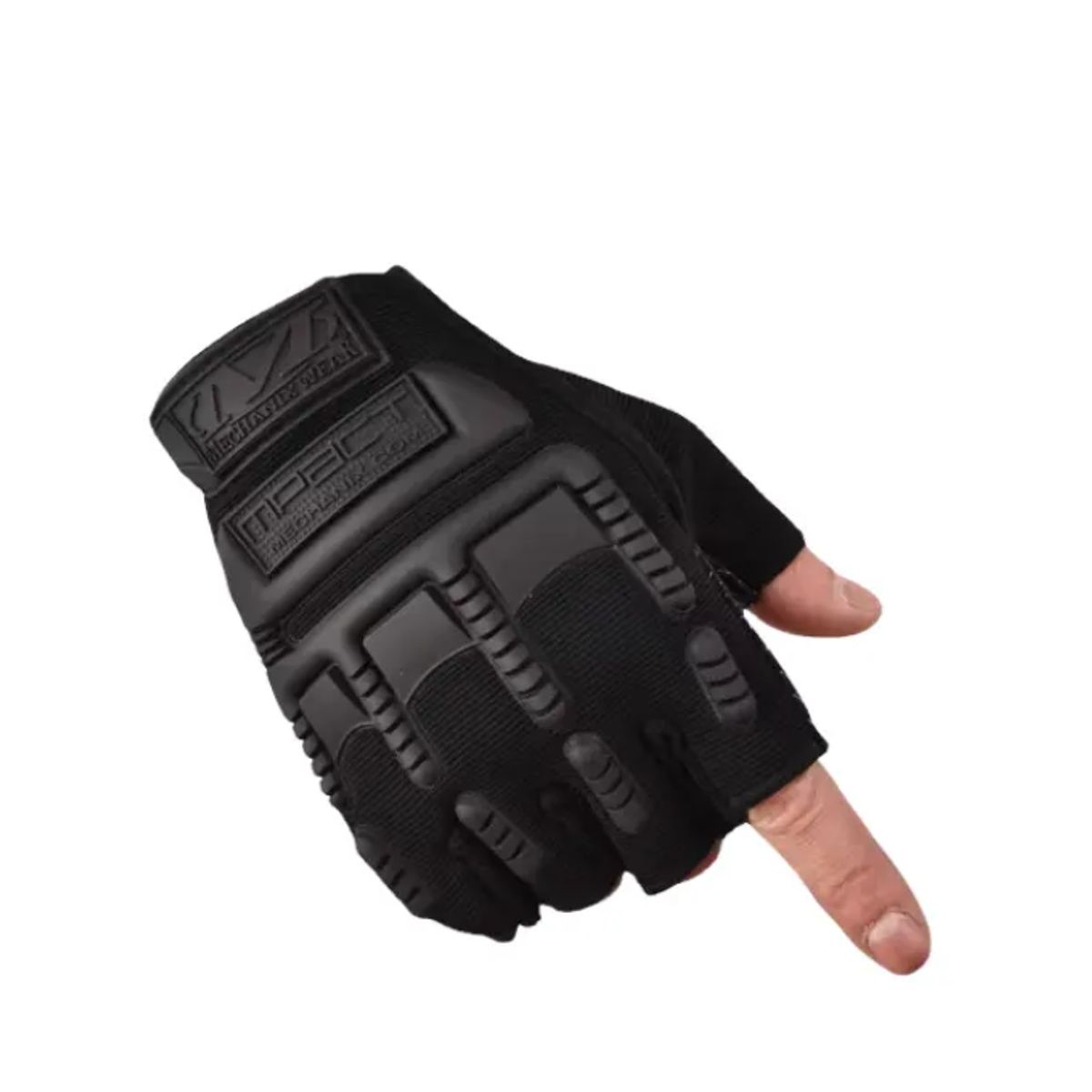 GENERAL - Guantes Tácticos Medio Dedo Antideslizantes Multideporte Talla L