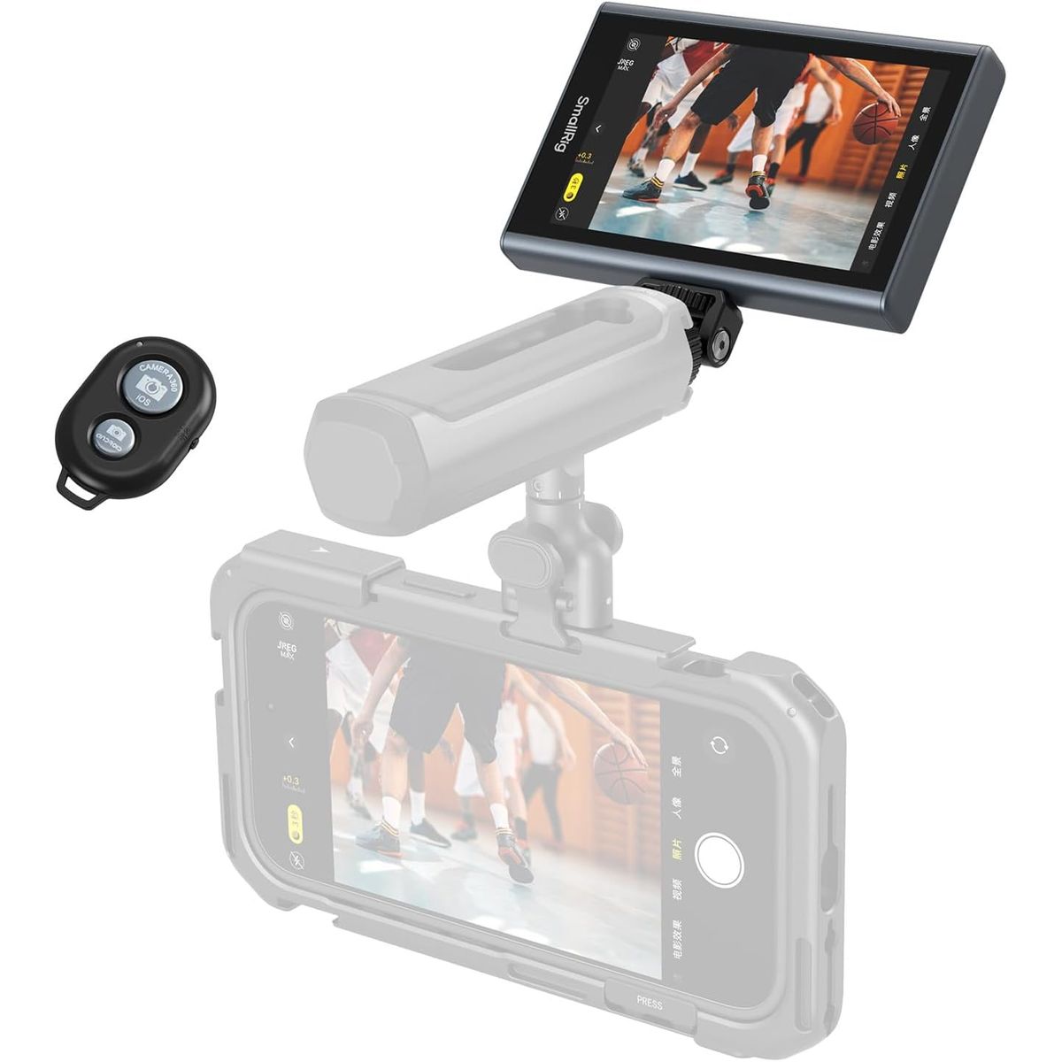 SMALL - SmallRig Pantalla de Monitor para Teléfono