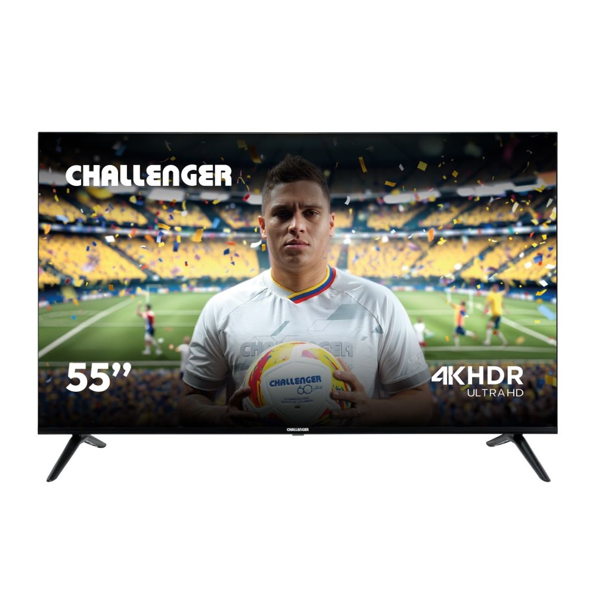 CHALLENGER - Televisor CHALLENGER LED 55 UHD Google TV - 55TG2770 BT