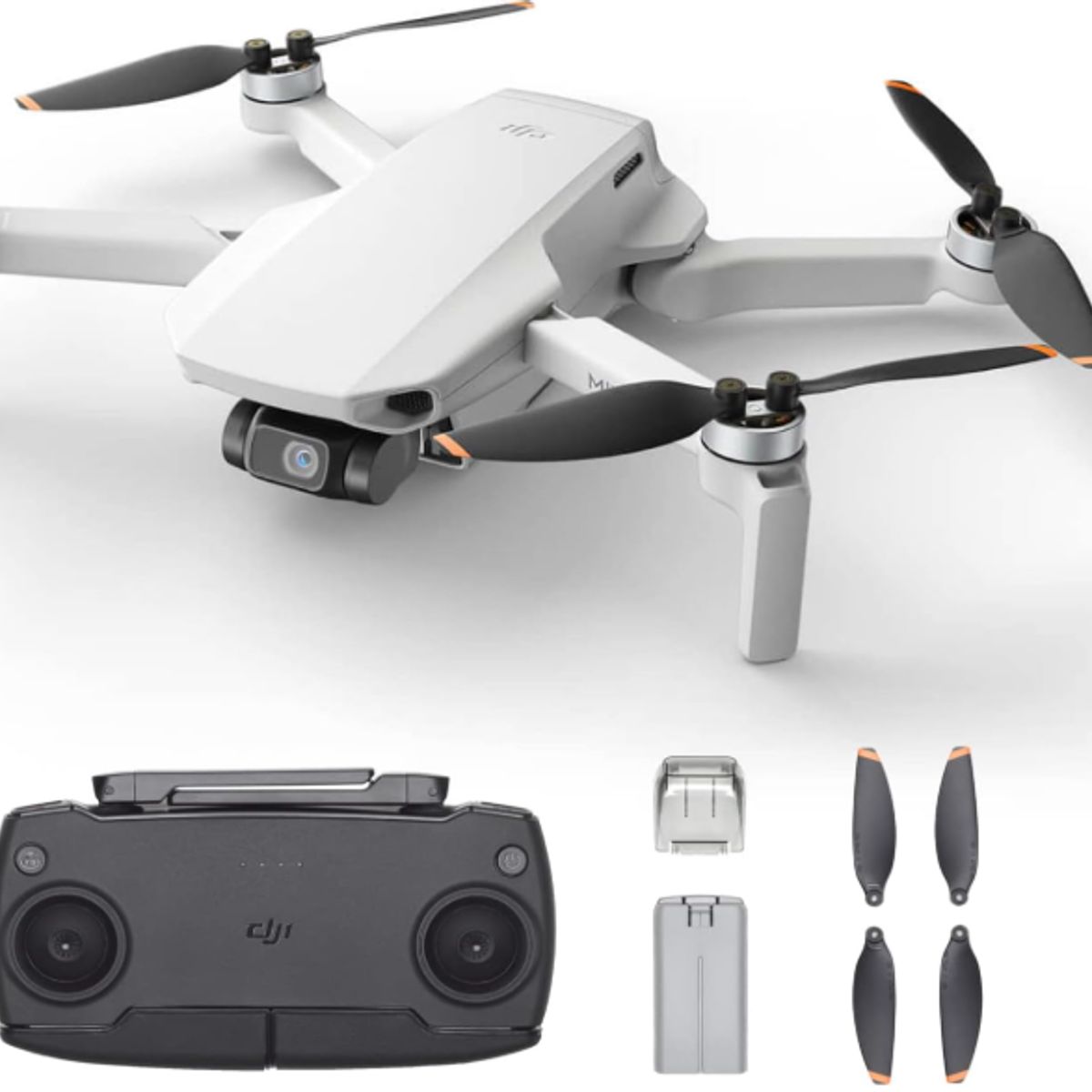 IDEAL - Dron Mini SE Con Cámara 2.7K Gimbal 3 Ejes Y Control Remoto