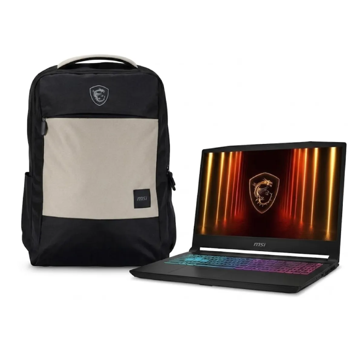 MSI - PORTATIL GAMER MSI KATANA 15HX B14WFK  INTEL CORE I7 14650HX  RAM 16 GB  SSD 512 GB NVIDIA® GEFORCE RTX™ 5060 LAPTOP GPU, GDDR7 8GB  144 HZ + MORRAL MSI