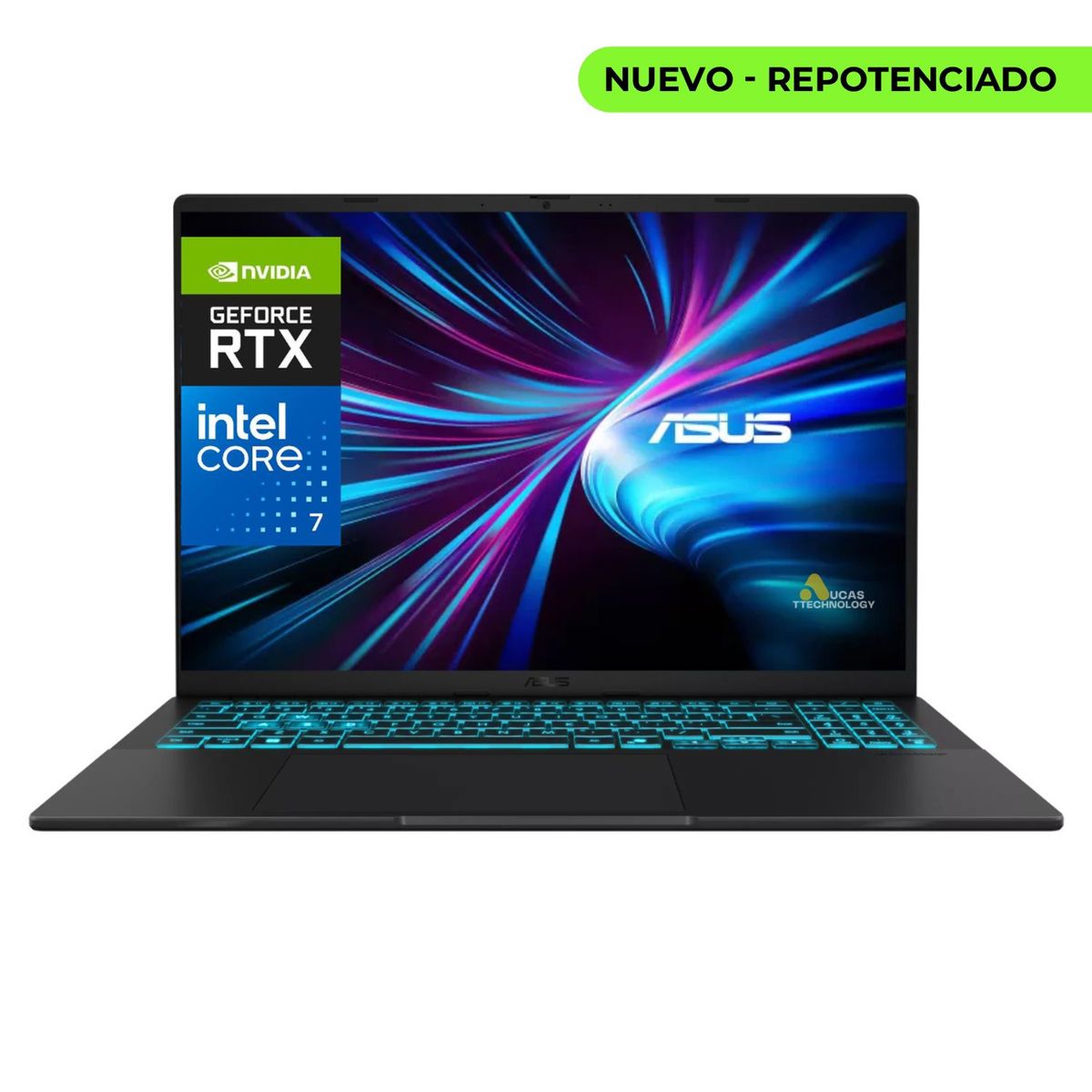 ASUS - Portatil Asus Vivobook V16 Core 7 240H Ram 32GB 1TB Ssd Rtx 5070 8GB