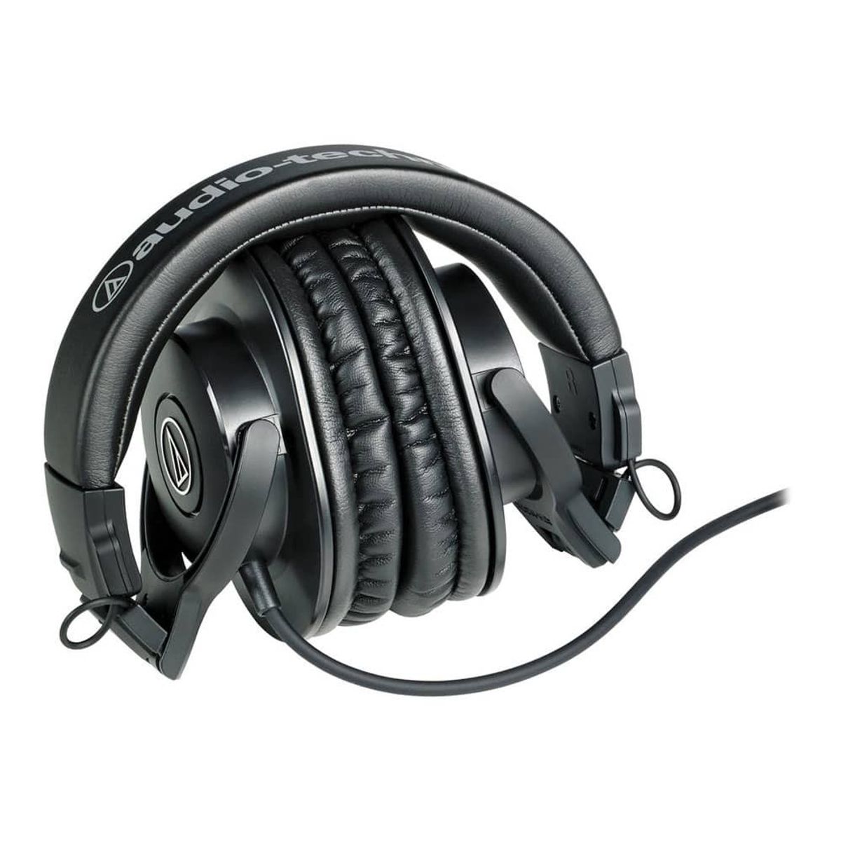 AUDIO TECHNICA - Audífonos Audio-technica ATHM30XBK Monitoreo Negro