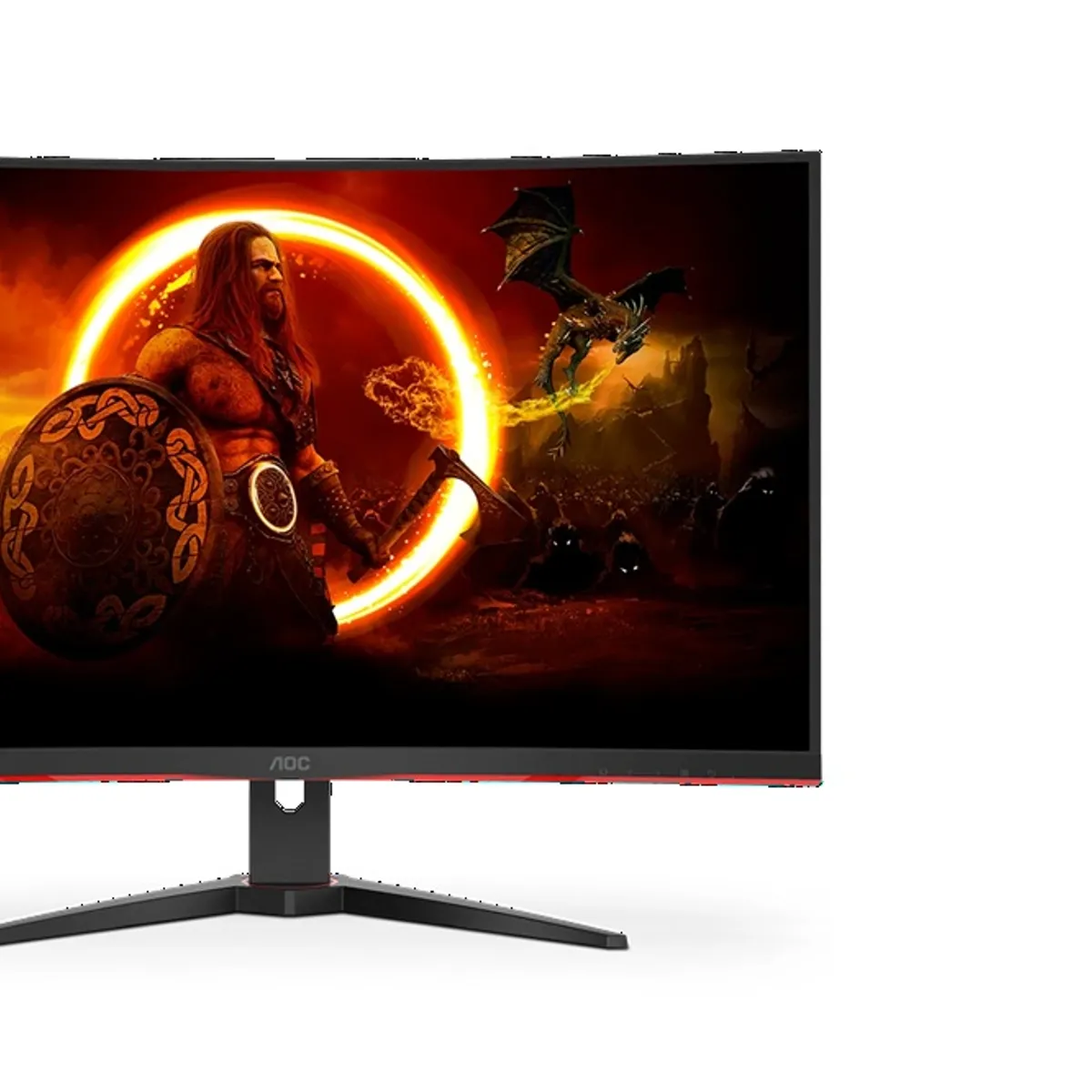 AOC - MONITOR GAMER 32" / VA CURVO /  240HZ / 1MS