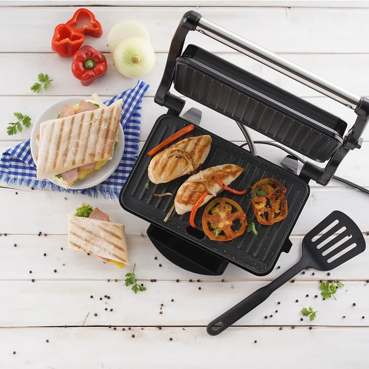 PANINI - Panini Grill Cocina Rápida