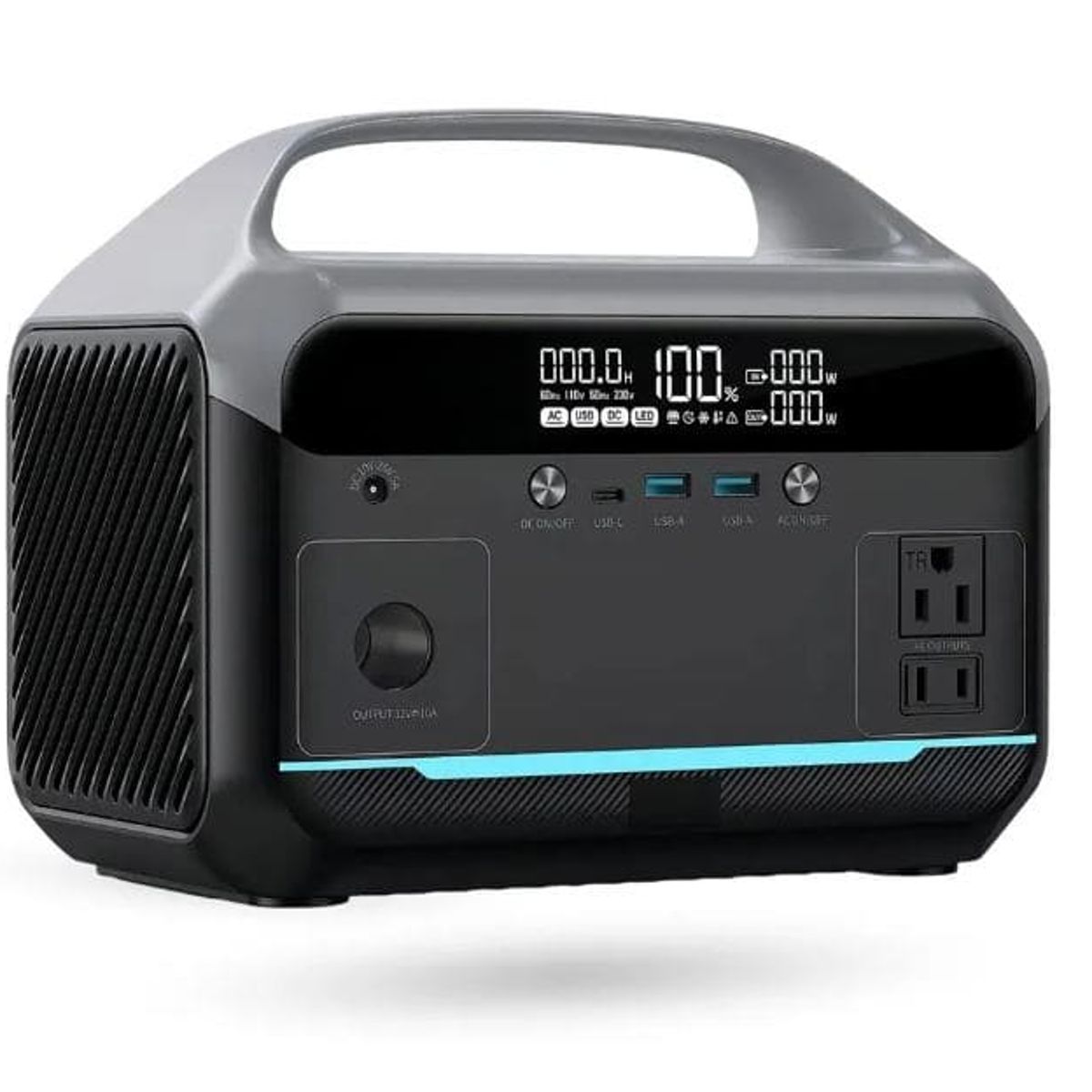 INNOVA - Estacion Energia Portatil Movisun Eko-300 300w Solar Camping Powerbank 110v Usb