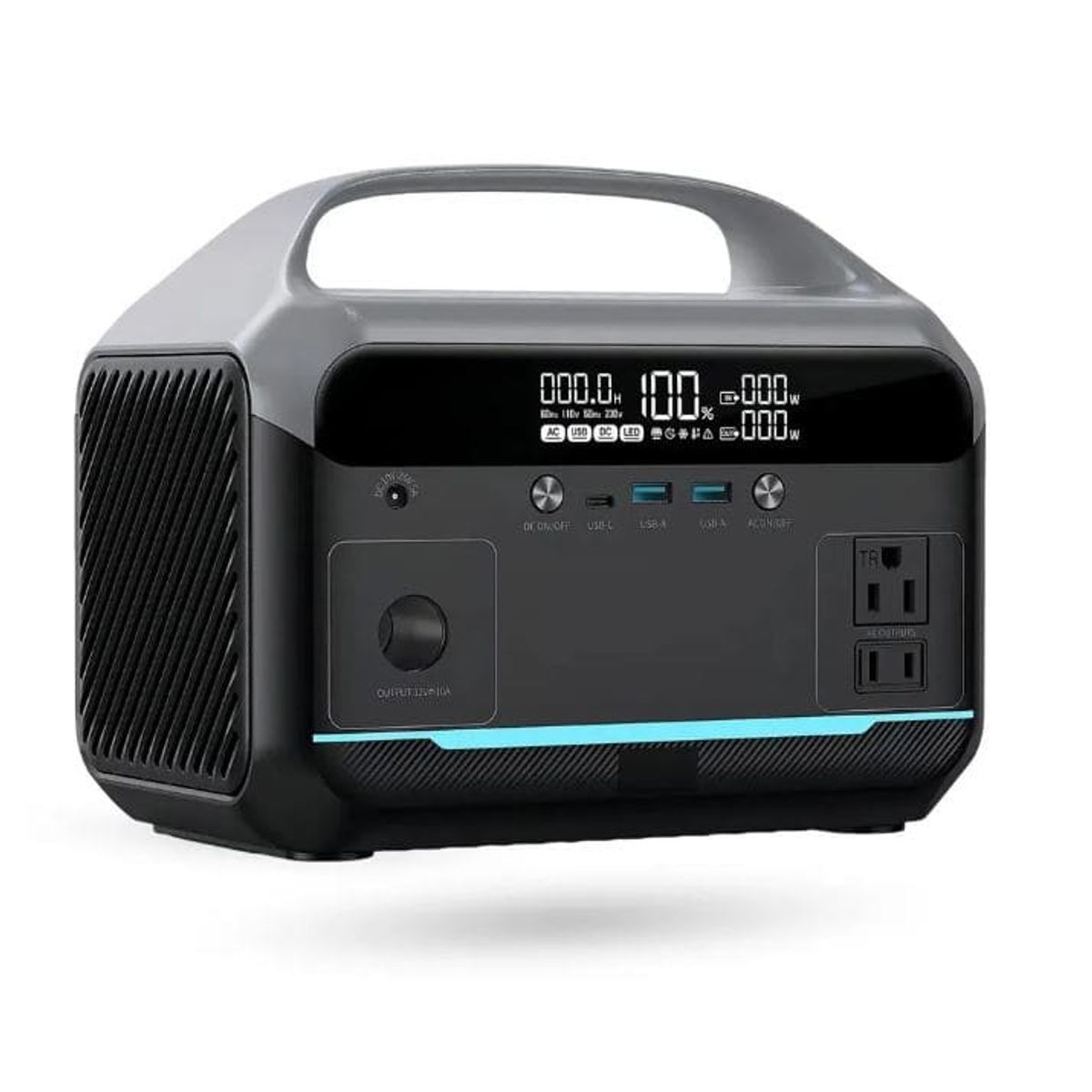 INNOVA - Estacion Energia Portatil Movisun Eko-300 300w Solar Camping Powerbank 110v Usb