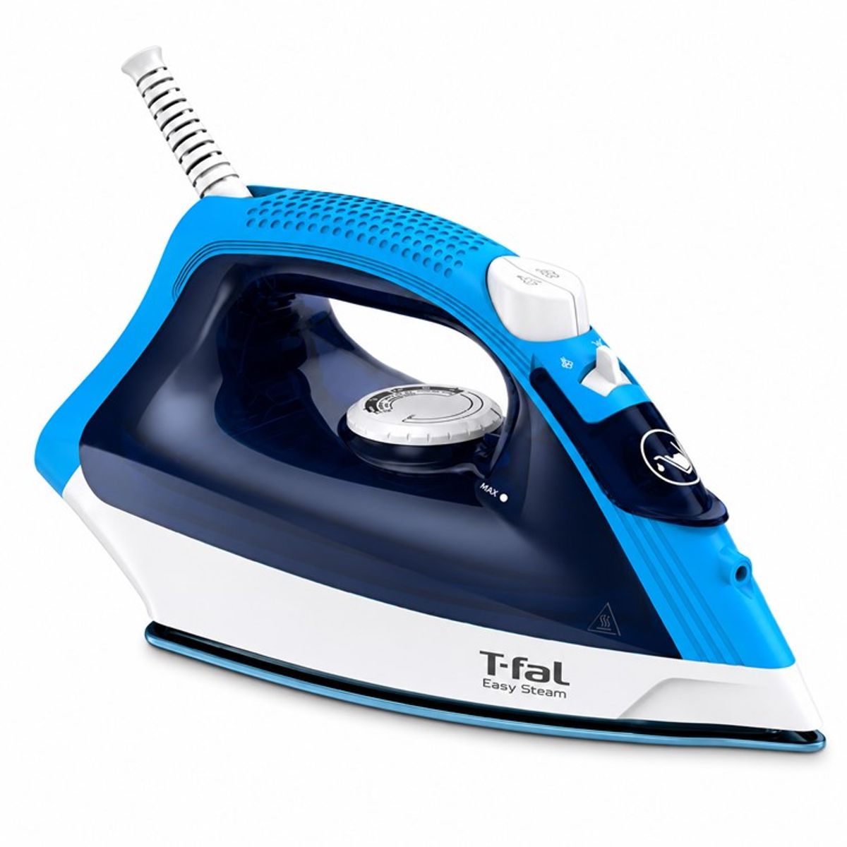 T-FAL - Plancha de Ropa T-FAL Vapor Easy Steam Antiadherente Azul 1830007780