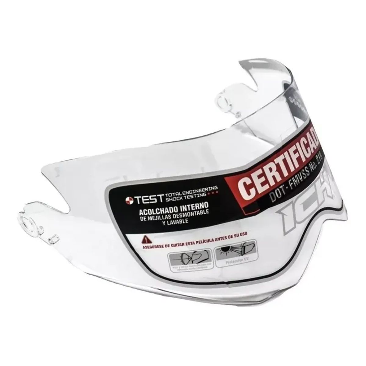ICH - Visor ICH 3110 transparente para casco de moto