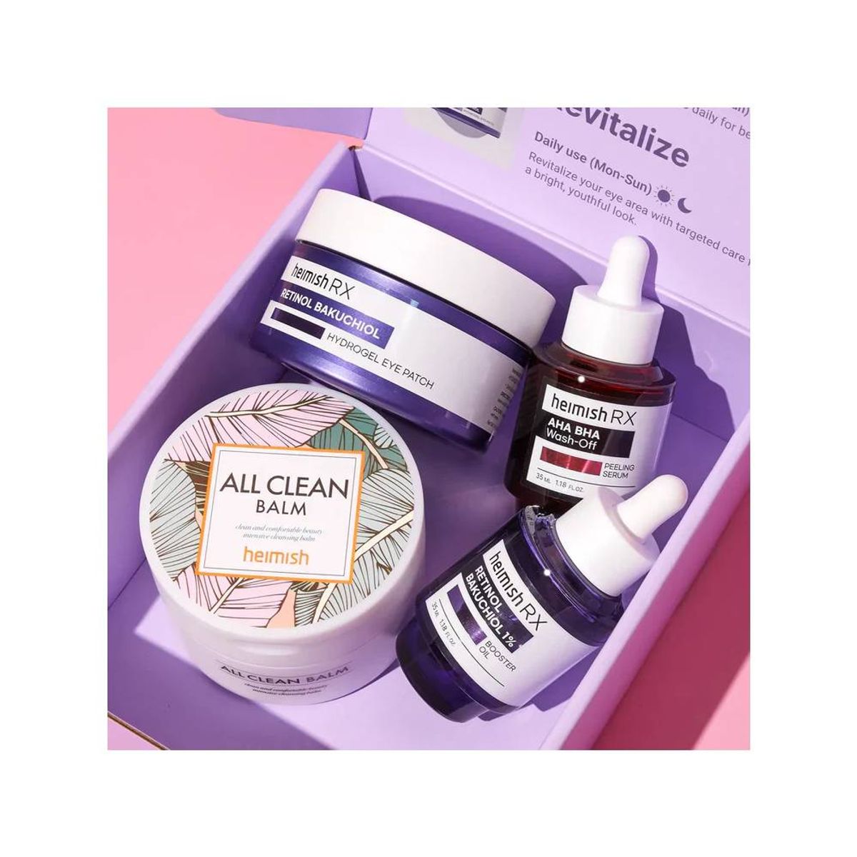 MEDICUBE - Heimish Weekly Reboot Kit Facial Coreano 7 Días