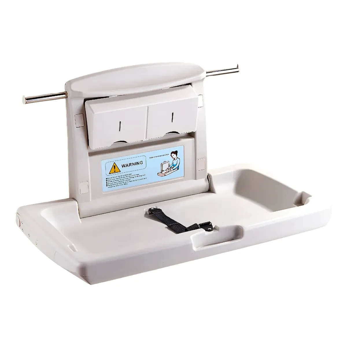 BLLOQ - Cambiador Mudador De Pañales De Bebé Horizontal Baño