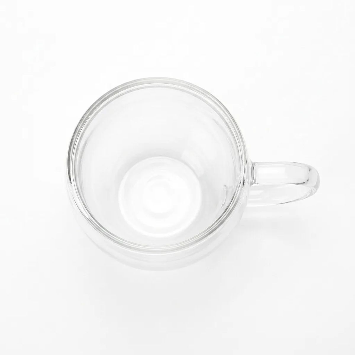 GENERICO - Taza Vaso Vidrio Doble Pared Resistente Al Calor Café Té
