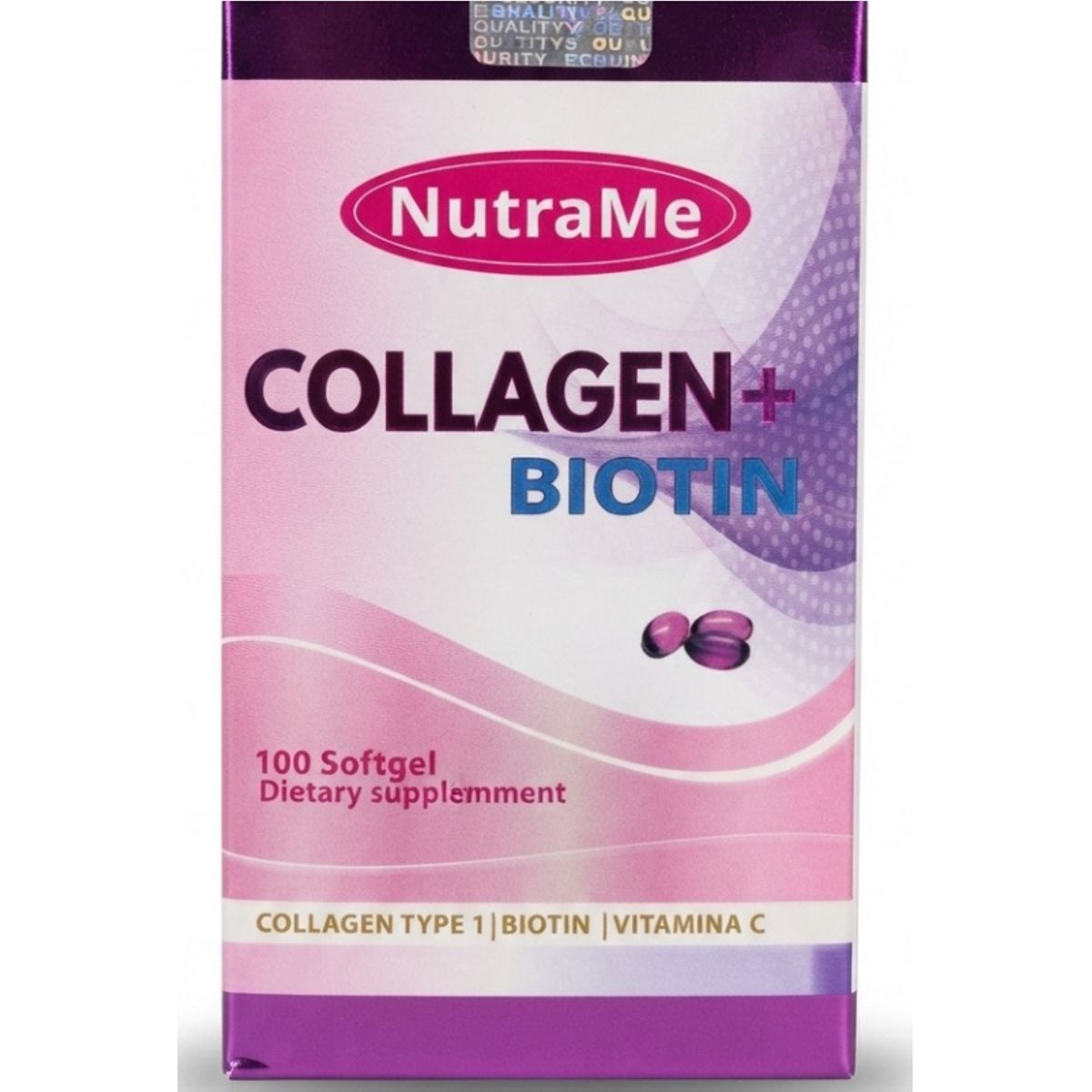 NATURAL FRESHLY - ALIMENTO CON COLAGENO + BIOTINA + VITAMINA C X 100 UNIDADES/ NutraMe