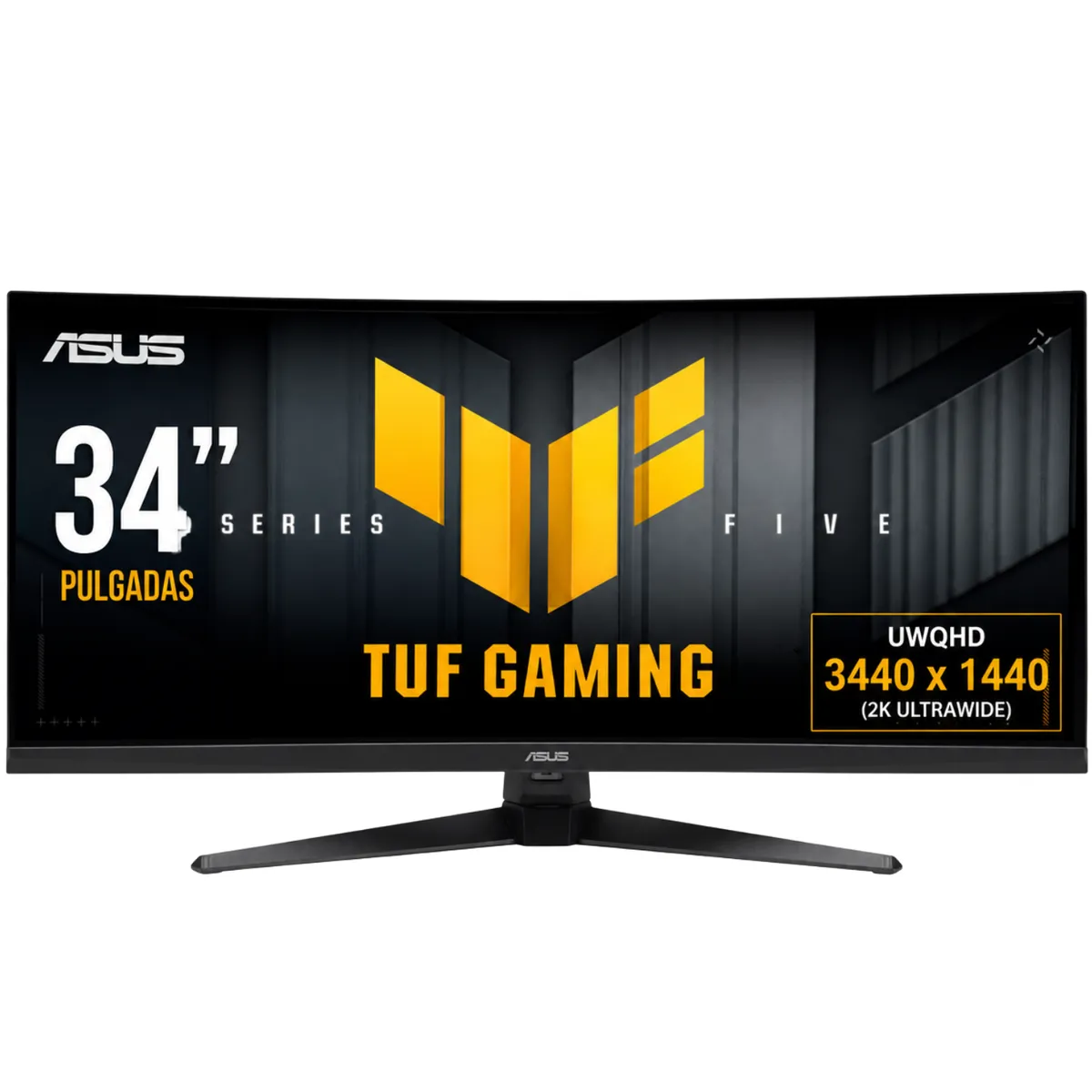 ASUS - MONITOR GAMER ASUS TUF VG34WQ5A - 34 - UWQHD 3440X1440 - PANEL VA - CURVO 1500R - 200HZ - 0.5MS