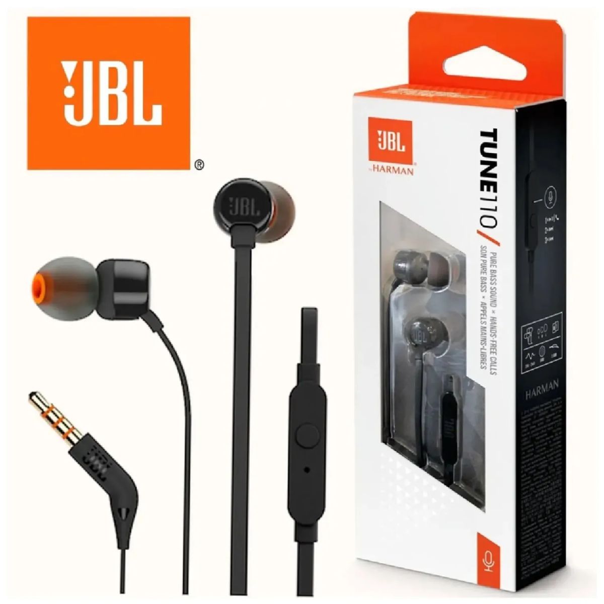 JBL - Audifonos Alambricos T110
