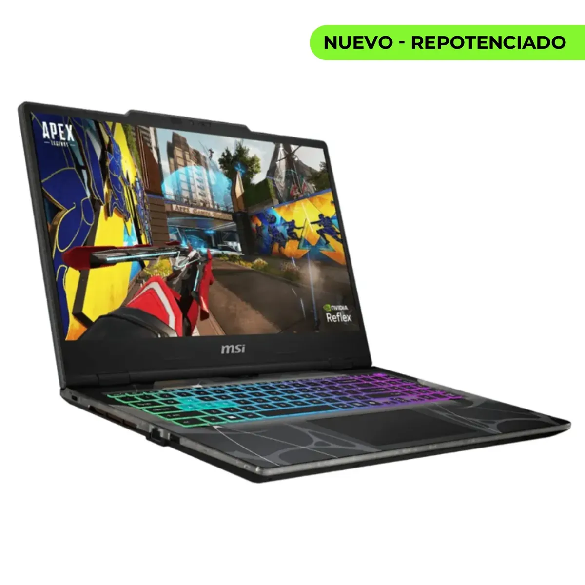 MSI - Portátil Gamer MSI Cyborg core 7 240H Ram 32GB SSD 1TB RTX 5070 8GB Pantalla 15.6" FHD 144Hz.