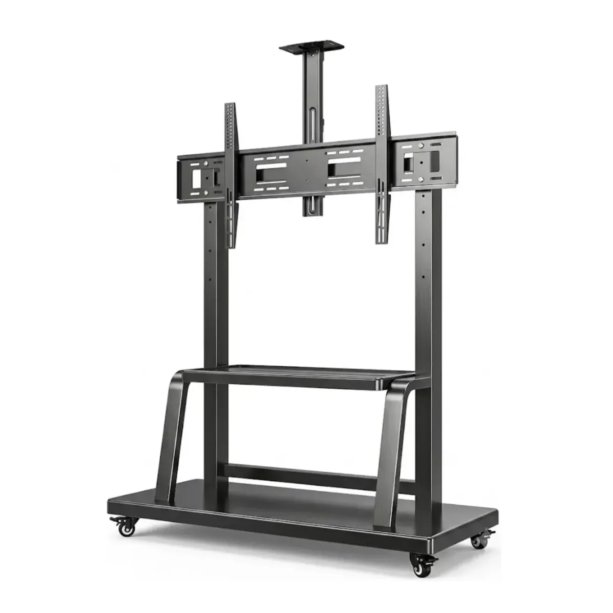 TECNOHOGAR JS - Soporte Pedestal Tv 98 A 150  Móvil Ruedas Resistente