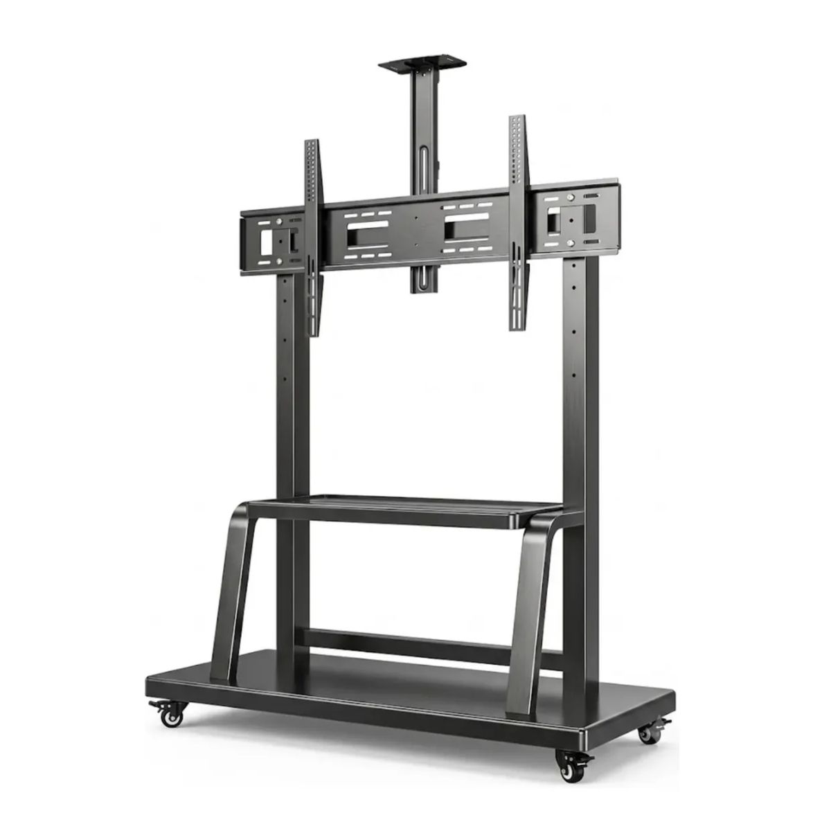 TECNOHOGAR JS - Soporte Pedestal Tv 98 A 150  Móvil Ruedas Resistente