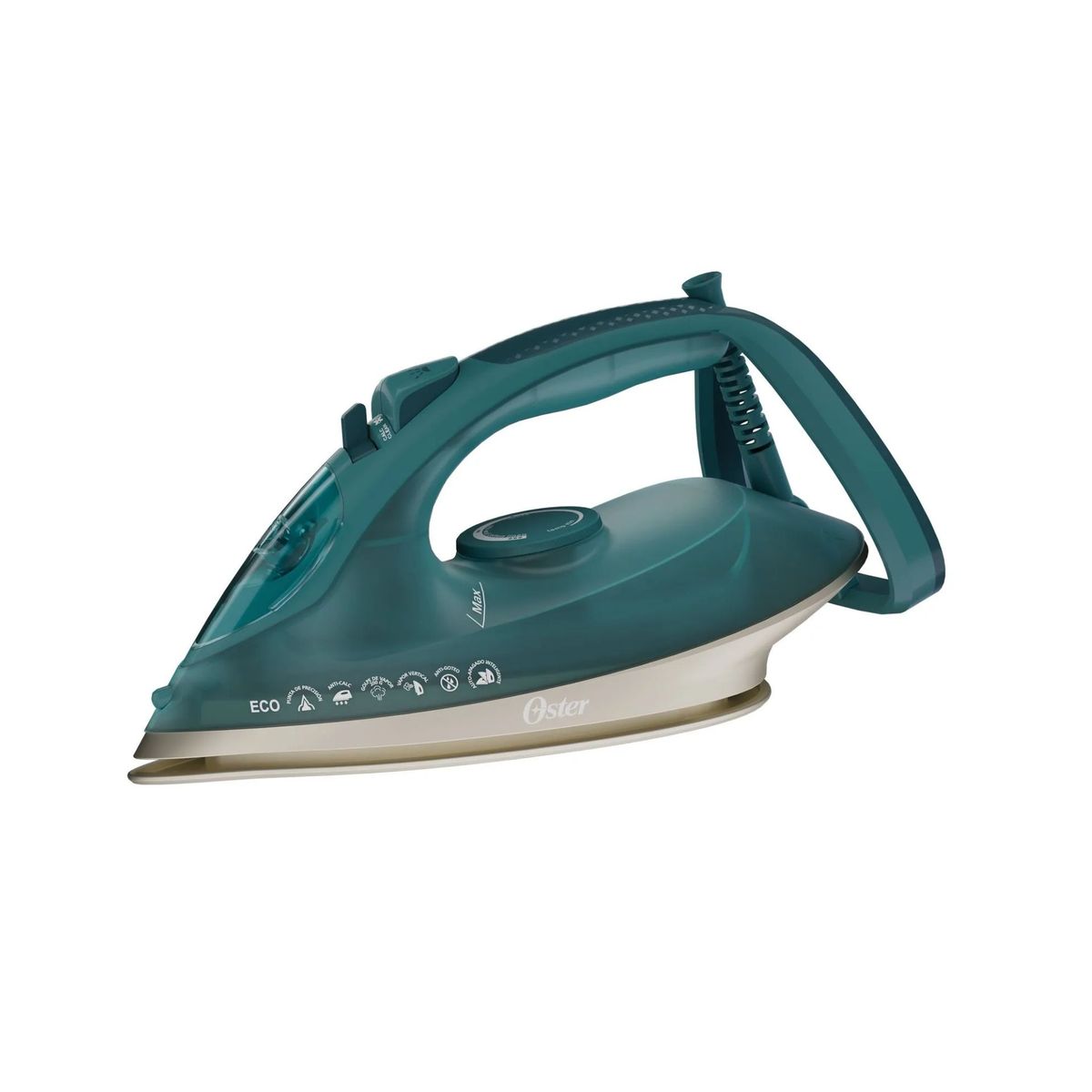 OSTER - Plancha de Vapor Oster, AeroGlide Max S7800, Verde Oscuro, GCSTAC7802