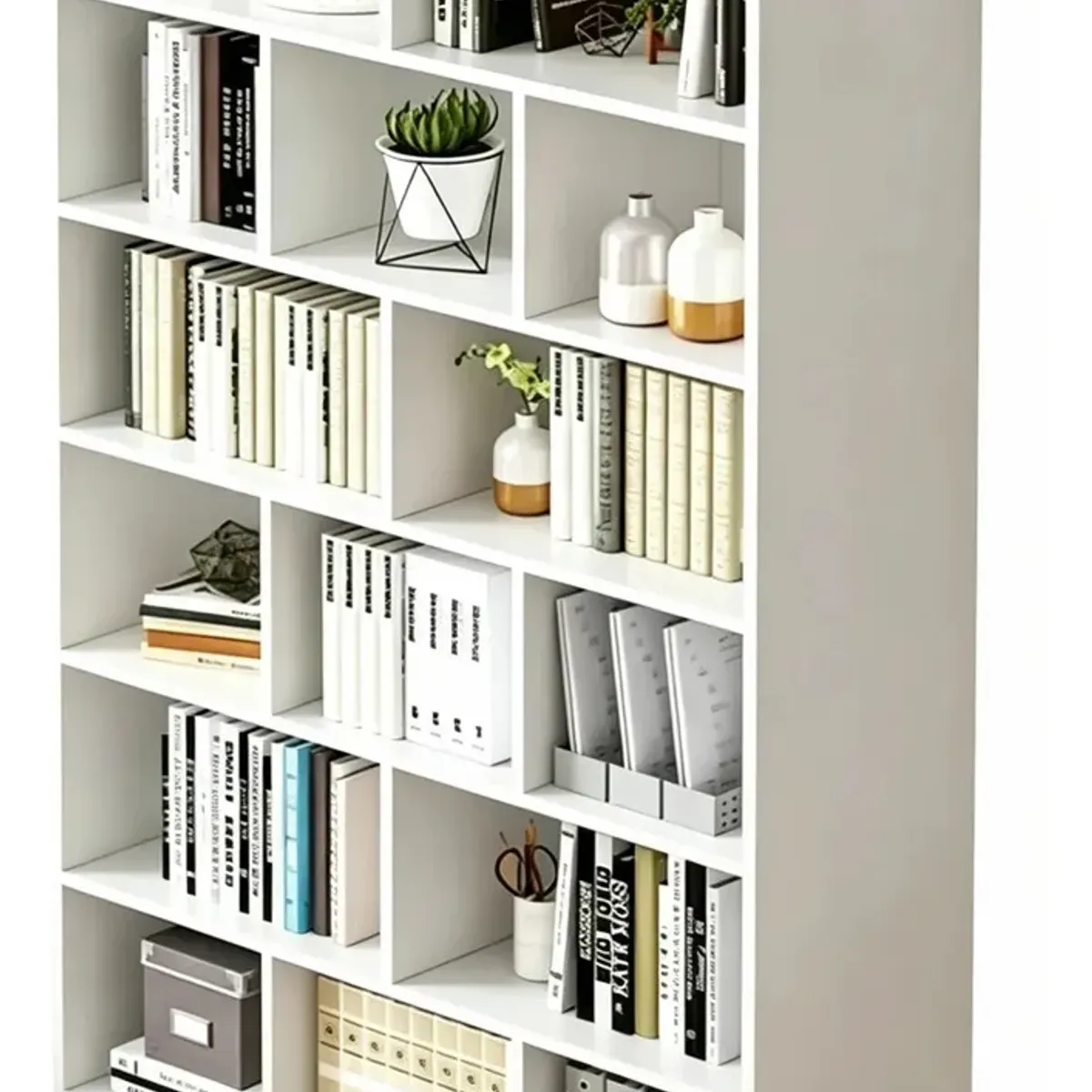 ANYHOGAR - Estante Librero Organizador Oficina 180x100x24cm