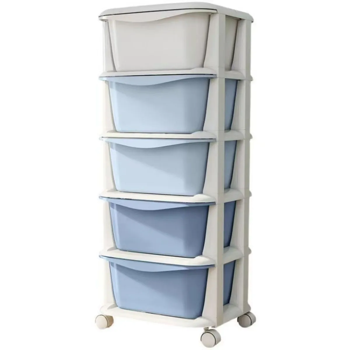 ANYHOGAR - Cajonera 5 Pisos Organizador Cocina Baño Closet Con Ruedas