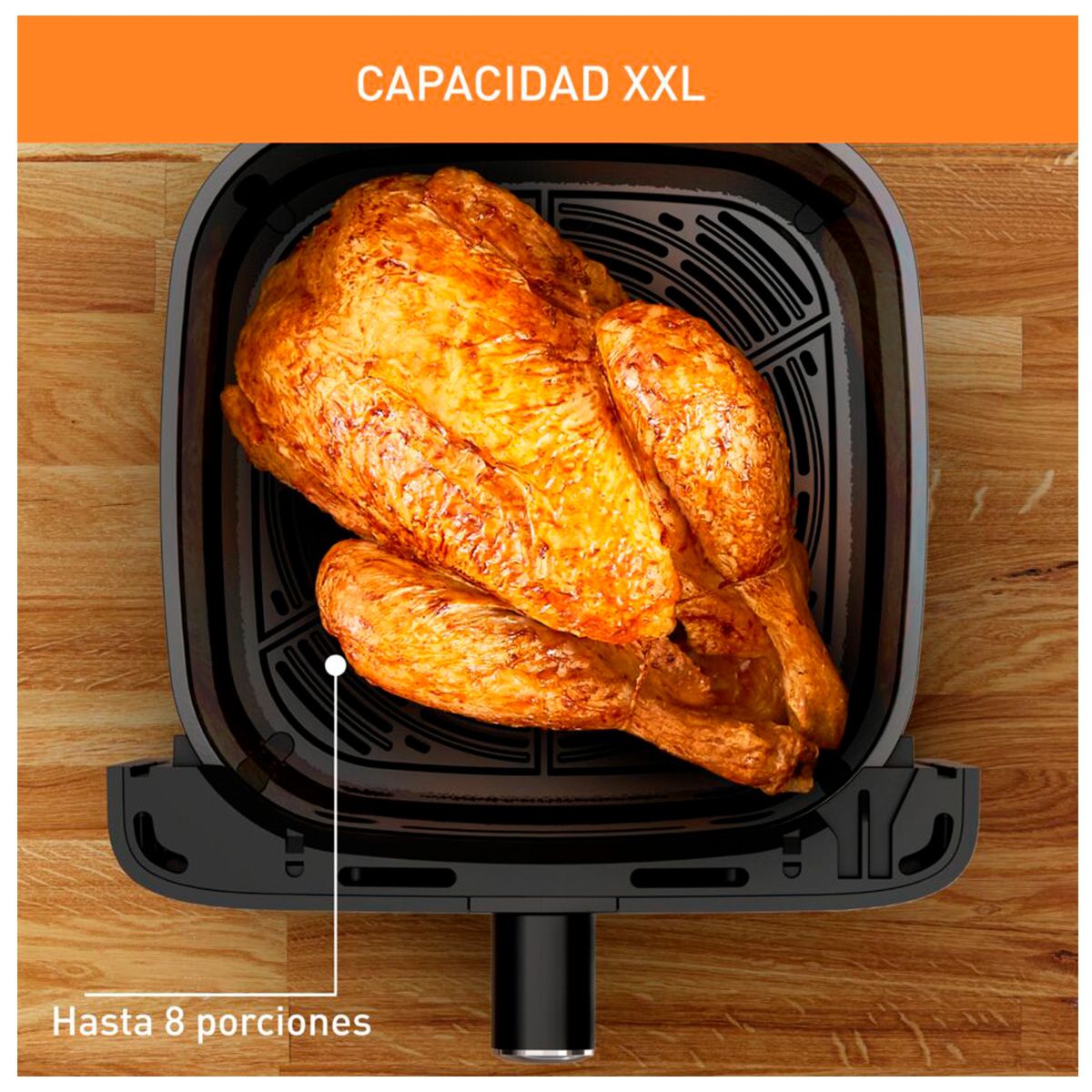 IMUSA - Freidora de aire IMUSA Easy Fry MEGA 7,5L Digital, Acero Inoxidable