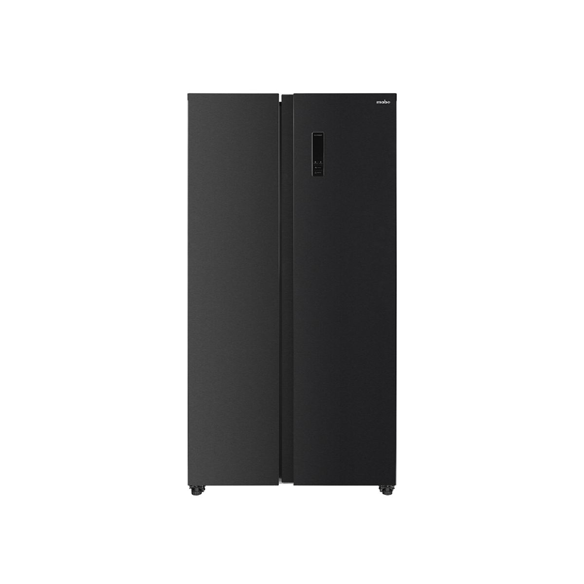 MABE - Nevecón Mabe Side By Side 480 Lts. Brutos Inverter Panel Digital Externo Black MSL480LPLPS0