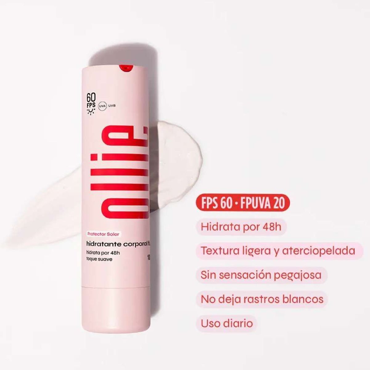 OLLIE - OLLIE Protector Solar Hidratante Corporal FPS 60 x100ml