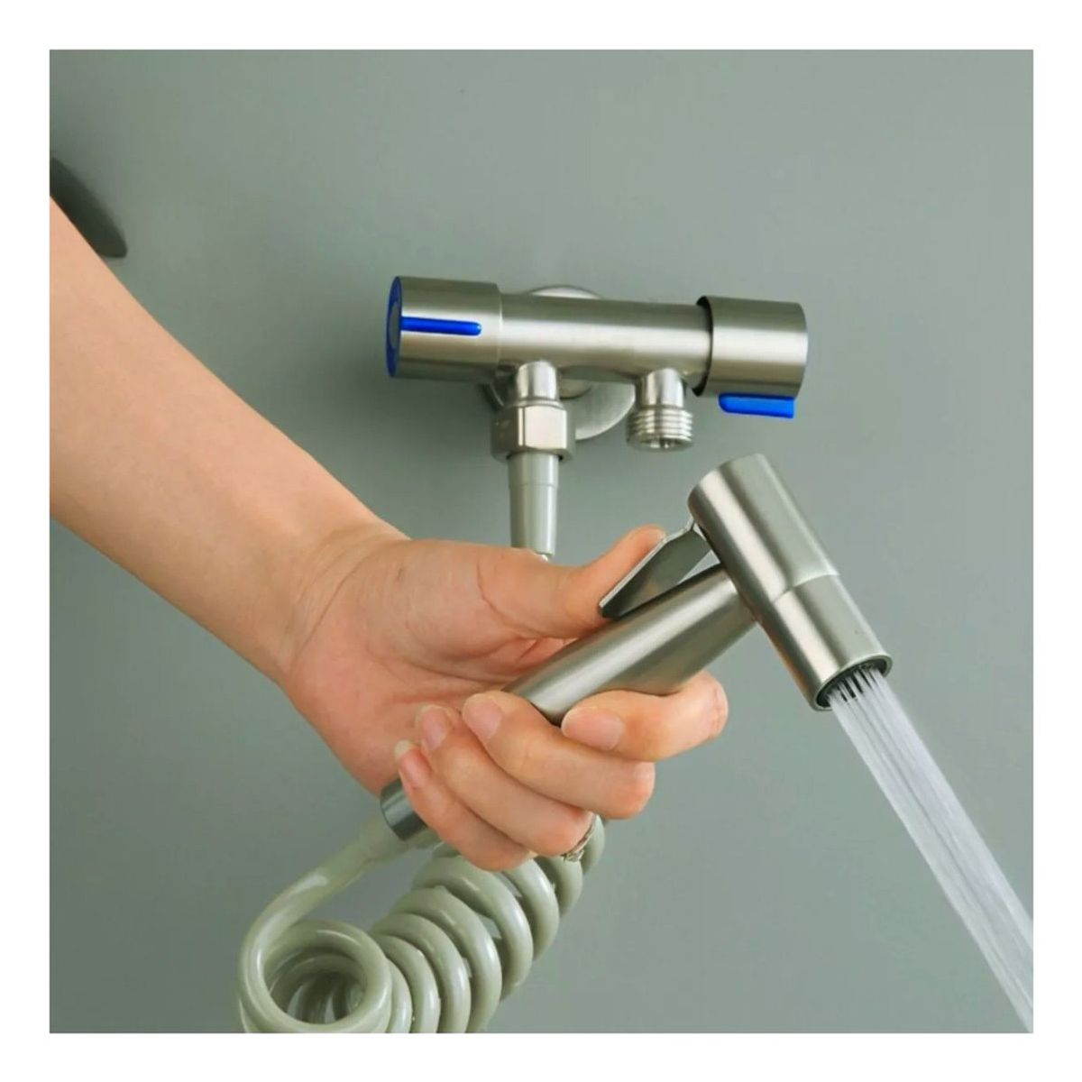 U BUY - Ducha Bidet Árabe Kit Completo Inodoro Acero Inoxidable