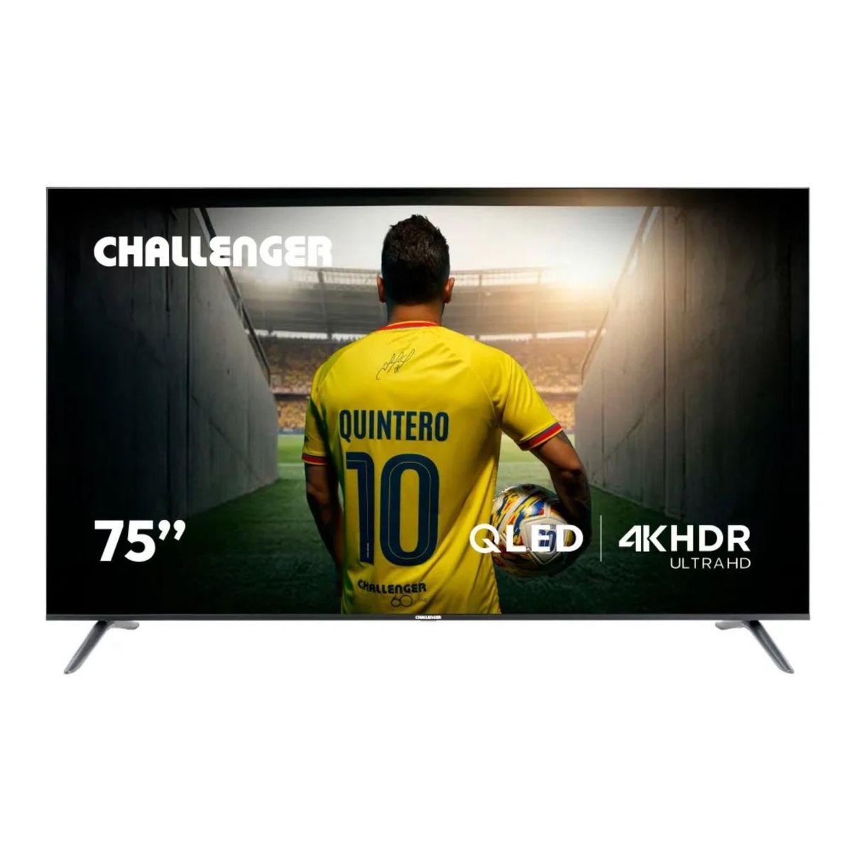 CHALLENGER - Televisor CHALLENGER 75 4K Smart TV QLED 75TG4770 Google TV