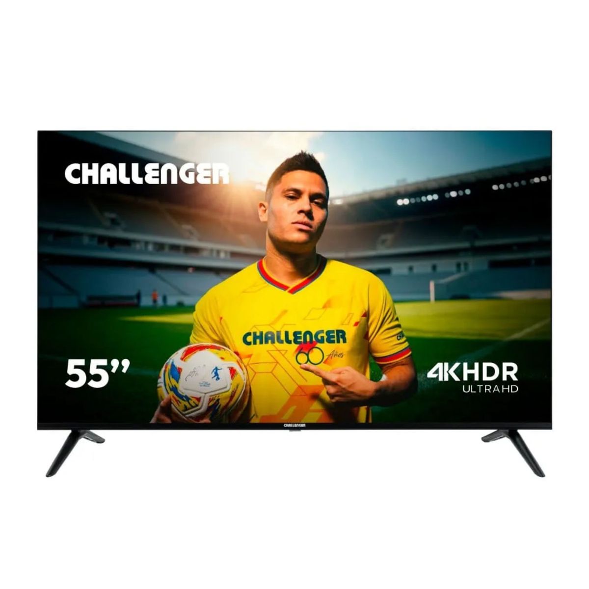 CHALLENGER - Televisor CHALLENGER 55 4K Smart TV LED 55TG2771 Google TV