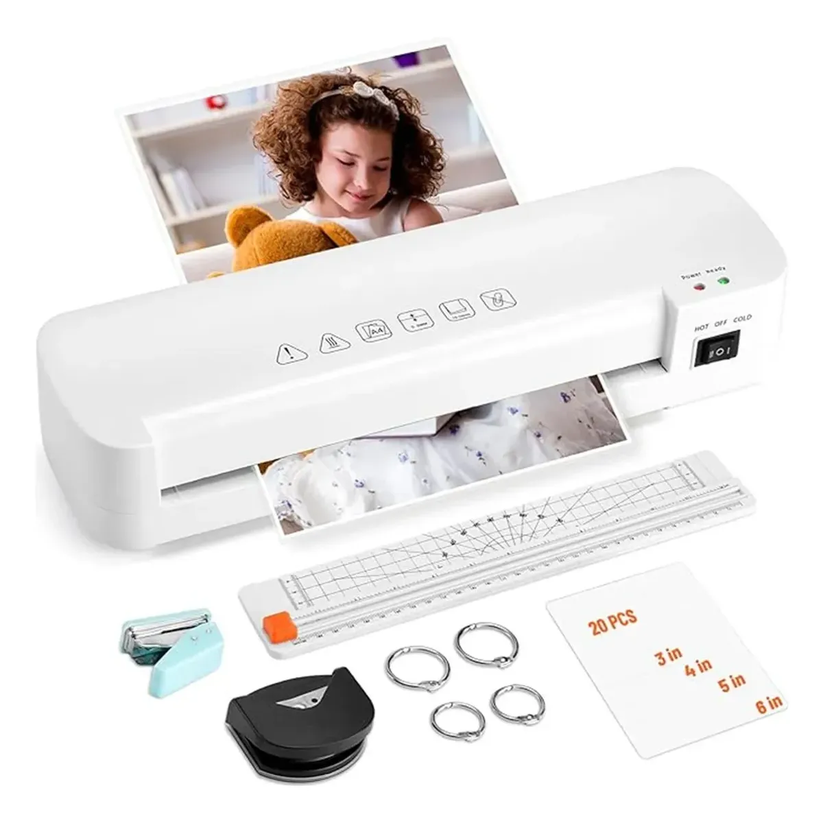METEX - Laminadora de fotografías para el hogar y la oficina