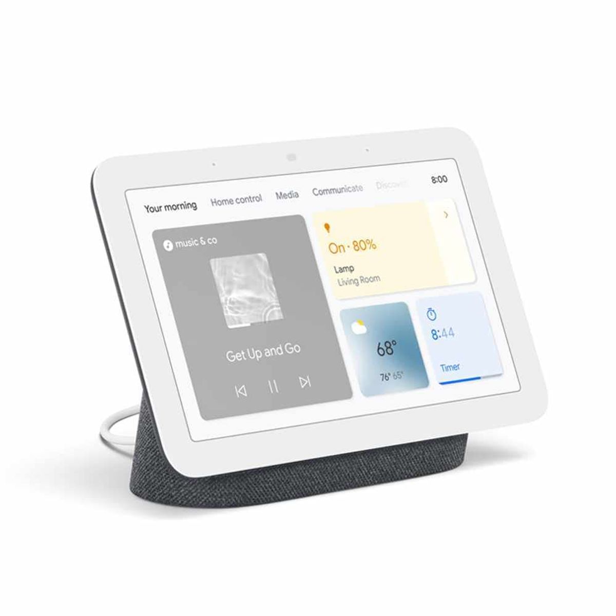 GOOGLE - Google Nest Hub 2ª Generación Charcoal Pantalla Inteligente