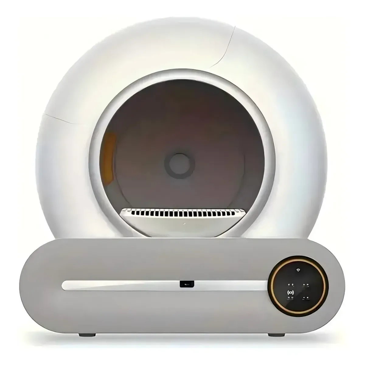 U BUY - Arenero Robot Automático Para Gatos 2.0 Wifi Color Blanco
